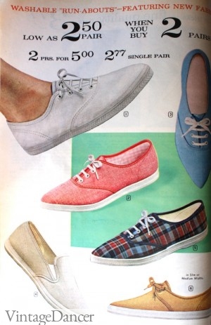 1960 shoes fashion