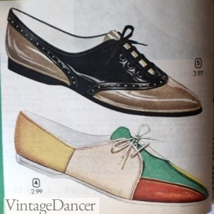 1964 Two Tone Oxford Flats