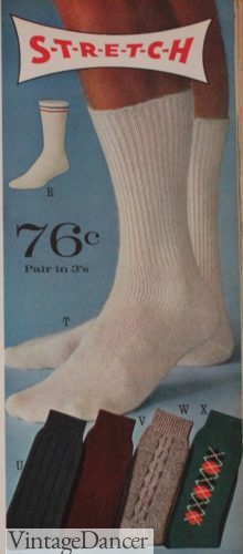 1964, the white sport sock is introduced