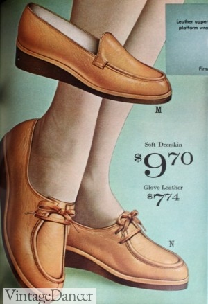 shoes from the 60s and 70s