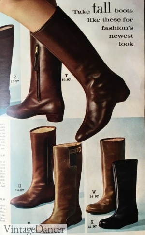 1960s style boots