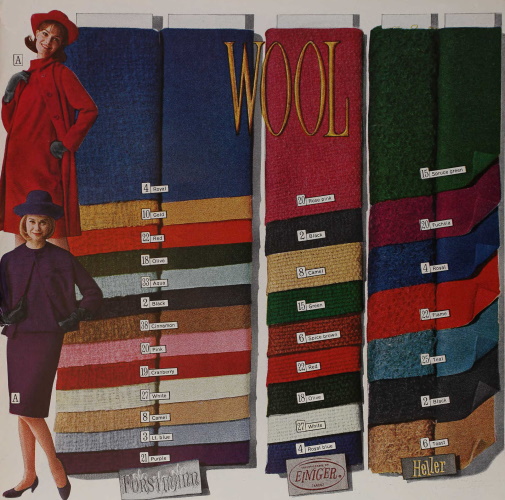 1960s Colors and Fabrics Women's Fashion