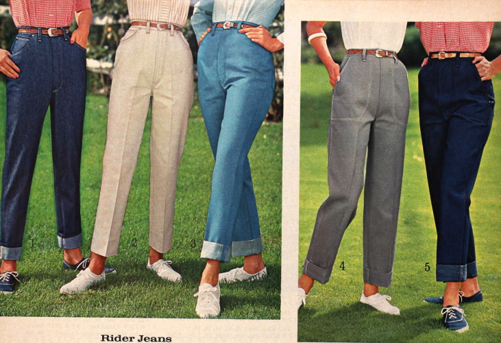 1960s Pants Top Ten Styles for Women