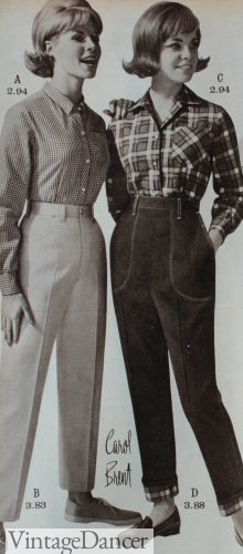 1960s women's jeans