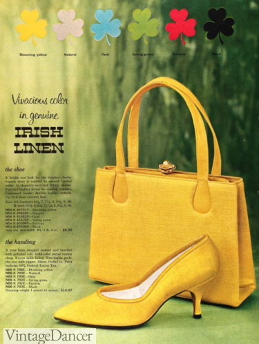 1964 linen frame bag