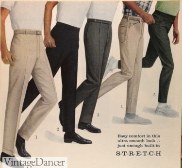 1964 mens stretch pants slacks trousers