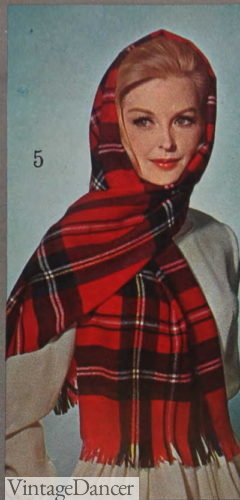 1964 plaid scarf