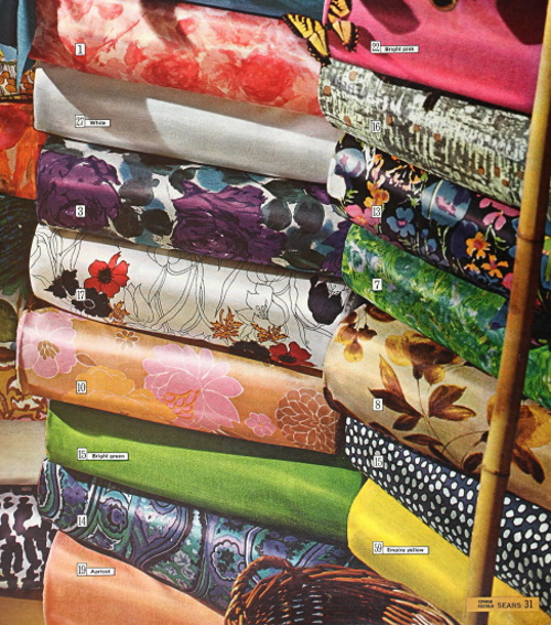 1960s Colors and Fabrics Women's Fashion