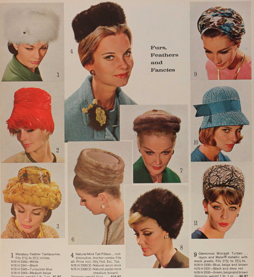 1960s Hats Styles Women's Hat History