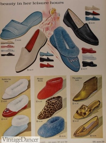 1964 house slippers