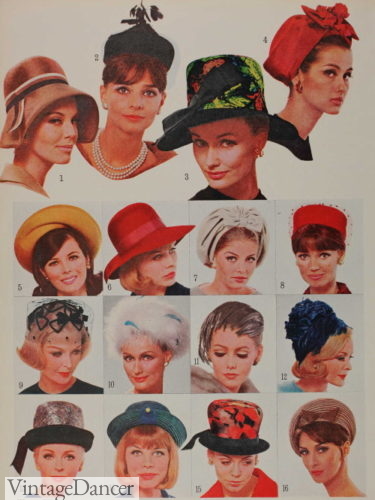 1960s hats women 1965 hats
