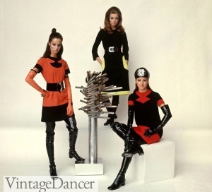 1960s Cuissarde Boots, mod fashion