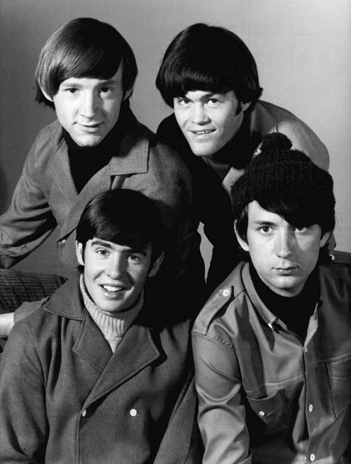 60s mens hairstyles The Monkees in 1960s mop tops at VintageDancer