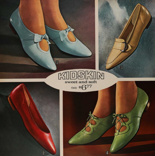 1960s Shoes 8 Popular Shoe Styles