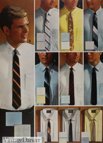 1966 mens skinny ties