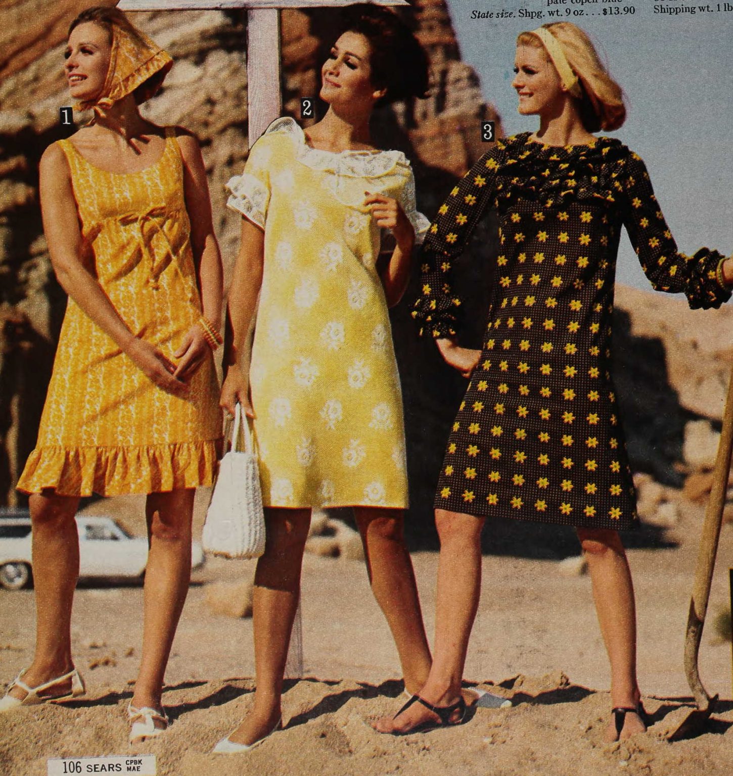 1960s Dress Styles | Swing, Shift, Mod, Mini Dresses