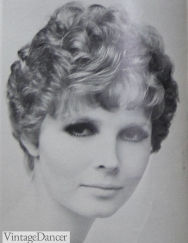 1960s hair styles for women 1967 curly cut