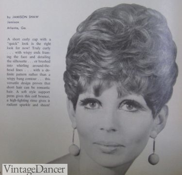 1967 short curly hairstyles