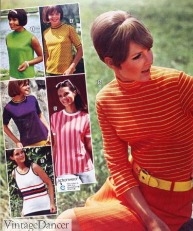 1967 knit tops for all seasons