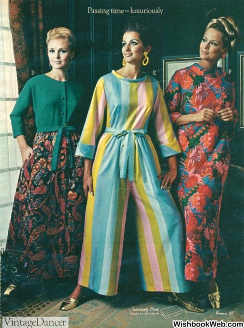 1960s Jumpsuits & Hostess Pajamas History