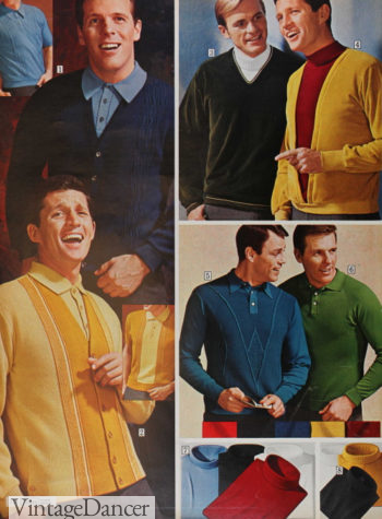 1967 vertical stripe cardigan sweaters and pullovers