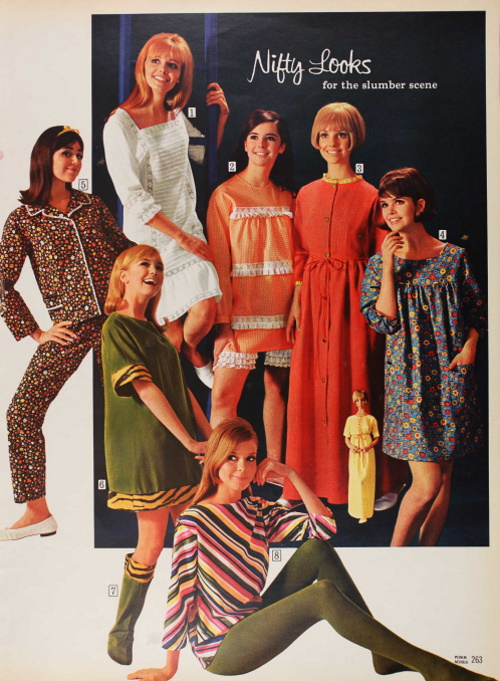 1960s Sleepwear, Pajamas, Robes History