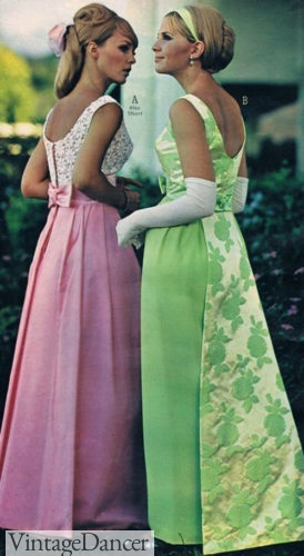 1968 prom dresses