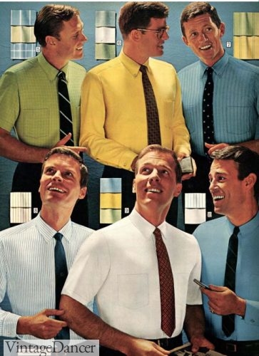 1968 mens colorful dress shirts button down shirts