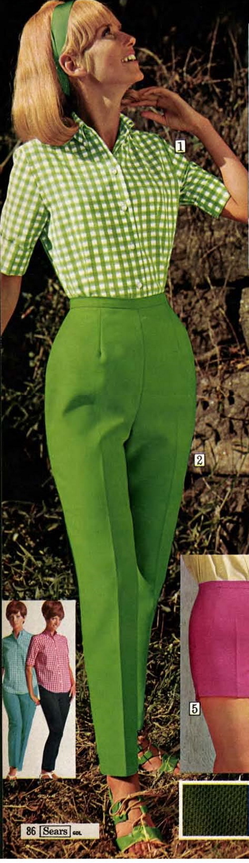 hot pants 1960s fashion