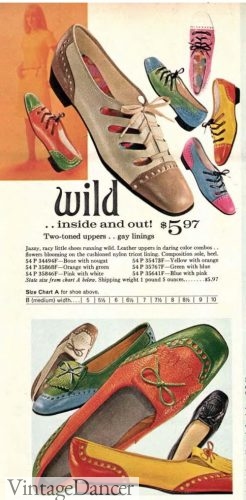 1968 Wild flats shoes mod