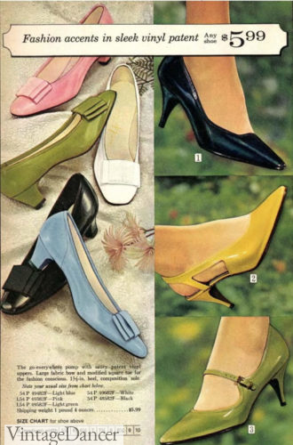 1968 heeled shoes