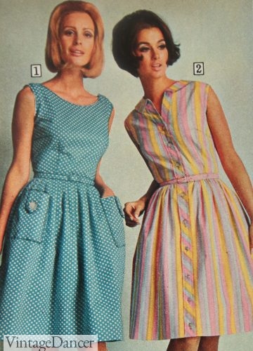 1960s Dress Styles  Swing, Shift, Mod, Mini Dresses