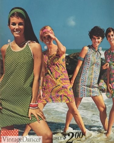 1968 summer slip over dresses spaghetti strap dress