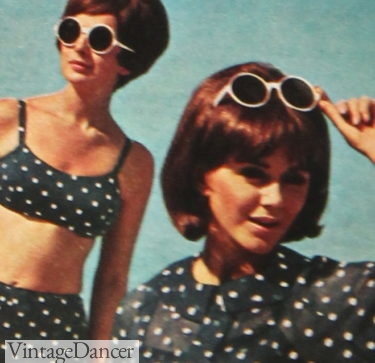 1968 round white sunglasses women