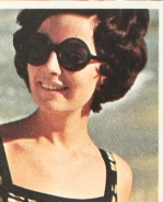 1968 dark round sunglasses women