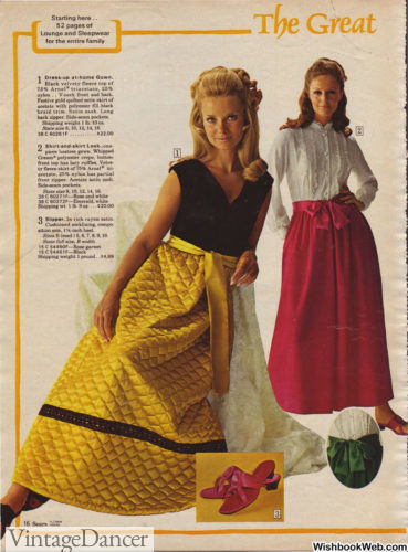 1968 long skirts and blouses