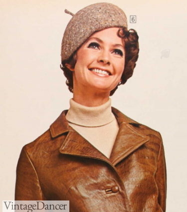 1960s tweed beret hat 1968