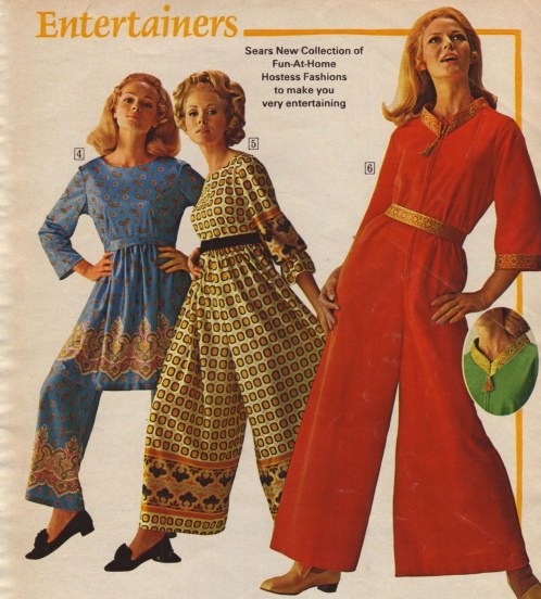 1960s Jumpsuits & Hostess Pajamas History