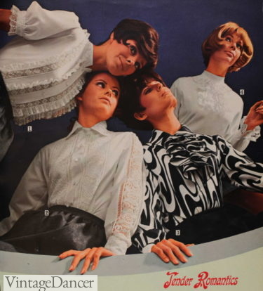 1968 Victorian blouses
