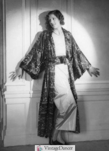 1929 Kimono robe at VintageDancer