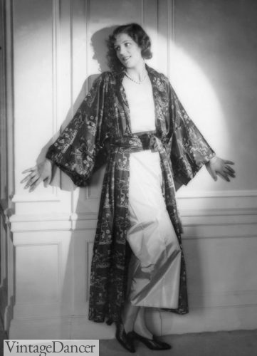 1929 Kimono robe at VintageDancer