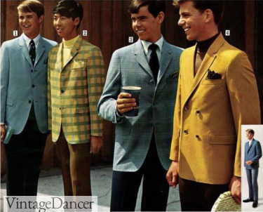 1960s Men's Suits, Sport Coats History