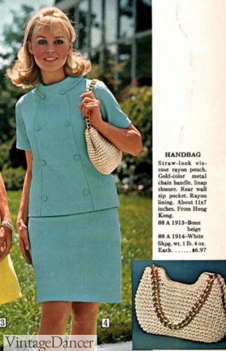 1960s purse history handbags 1969