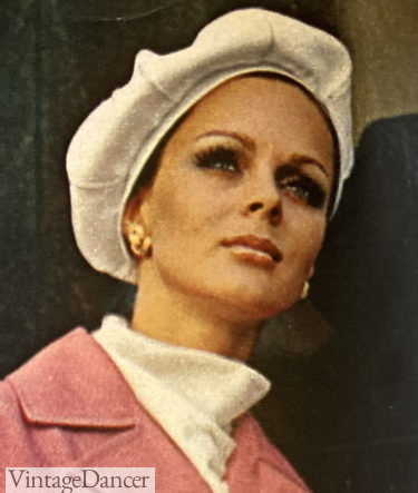 1960s beret hat 1969