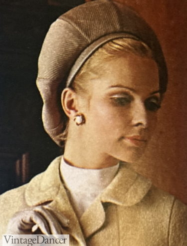 1969 tweed newsboy womens 1960s hat