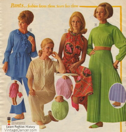 1960s Jumpsuits & Hostess Pajamas History