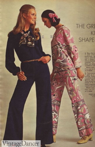 1960s tunic sets 60s wide leg pants palazzo