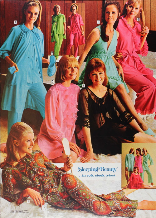 1960s Sleepwear, Pajamas, Robes History