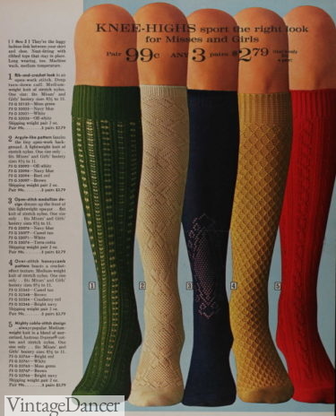1969 knee high socks