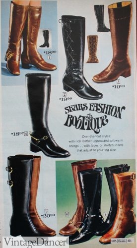 1970 Lace up boot